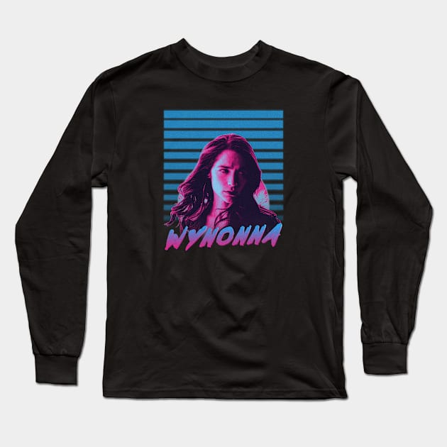 1980's Wynonna Earp Long Sleeve T-Shirt by viking_elf